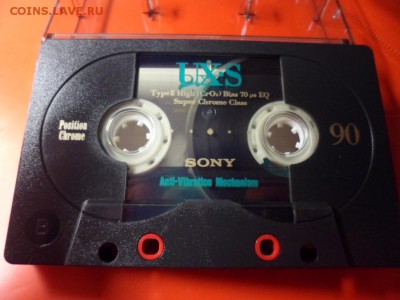 Аудиокассета фирменная, новая Sony USX (France) оценка - SAM_5741.JPG