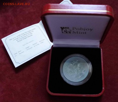 Британские Виргинские Острова 5$ ,титан до 25.01. 22-00 мск - 16