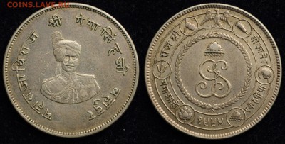 1 Назарана рупия 1937г., Биканир, Индия --27-01-16 в 22-00-- - рупия_1