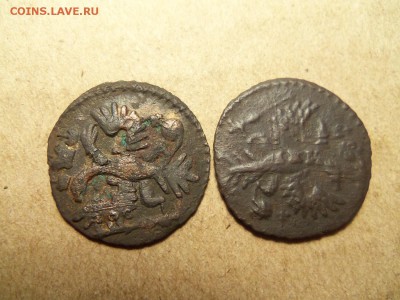 2 полушки 1731 г.перечекан.До 25 01.2016г. 22.30 - 100_7884.JPG