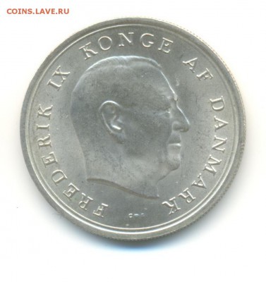 Ag. Дания 10 крон 1967. свадьба Маргрет. AU. до 26.01 22:00 - 12