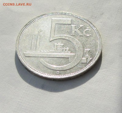 ЧЕХОСЛОВАКИЯ 5 КРОН 1937 до 30.01.16 в 22:00 - IMG_2323.JPG
