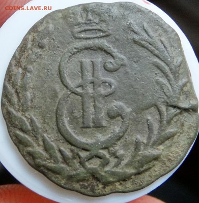 Сибирская монета Денга 1777 г. - DSC01603
