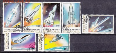 Монголия 1989 космос - 107