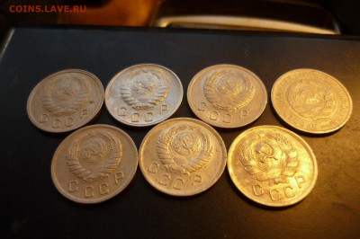 10 копеек 1934, 35, 37, 38, 39, 41, 44, неплохие, на оценку - P1260727.JPG