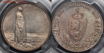 Дания 1875-1958, Парад двухкроновиков, предпродажная оценка - 5