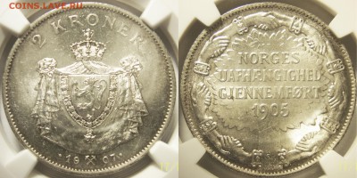 Дания 1875-1958, Парад двухкроновиков, предпродажная оценка - 4