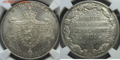 Дания 1875-1958, Парад двухкроновиков, предпродажная оценка - 2