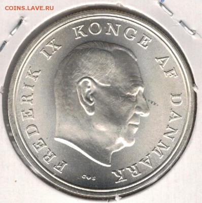 Ag ДАНИЯ 5 КРОН 1964 СВАДЬБА ДО 28.01.16 В 22.00МСК (Б463) - 5-д