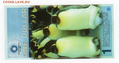 Антарктика 1$ серия SPC Пингвины - img083