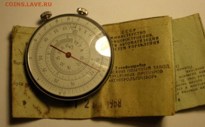 Круговая логарифмическая линейка 1968 г. - лог1.JPG