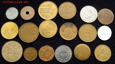 Лот разные жетоны 50шт. ---28-01-16 в 22-00--- - Жетоны_1_2