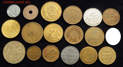 Лот разные жетоны 50шт. ---28-01-16 в 22-00--- - Жетоны_1_1