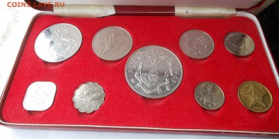 Набор монет Елизавета 2.Багамские острова 1969 г. - DSCN3043.JPG