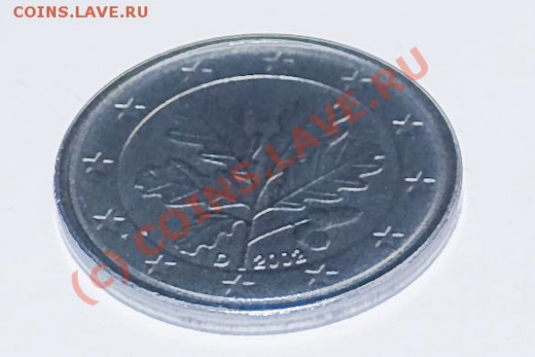 5 евроцентов не покрыты медью, Германия 2002 - 5_1_1