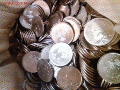 Мешок 1 рубль 2015 ММД. 1500 монет. до 30.01 в 22:00. - WP_20160125_011