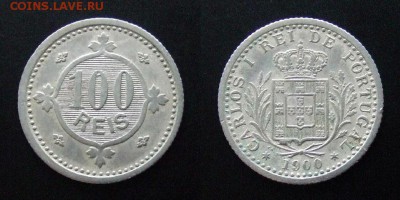 1 - Португалия – 100 рейс (1900) №2