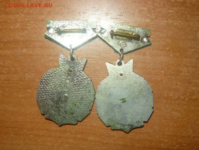 ЦК ВЛКСМ. Колос. 2 знака с отличиями одним лотом. Фикс - 414.JPG