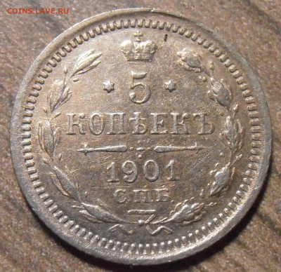5 копеек 1901, до 27.01.2016 в 22-00 Мск - P1010367.JPG