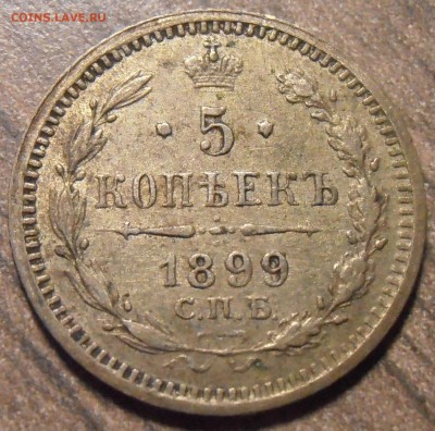 5 копеек 1899, до 27.01.2016 в 22-00 Мск - P1010391.JPG