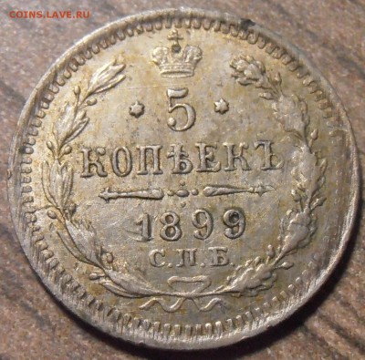 5 копеек 1899, до 27.01.2016 в 22-00 Мск - P1010399.JPG
