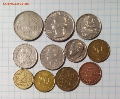 иностранщина 25 монет оценка - 1 (2).JPG
