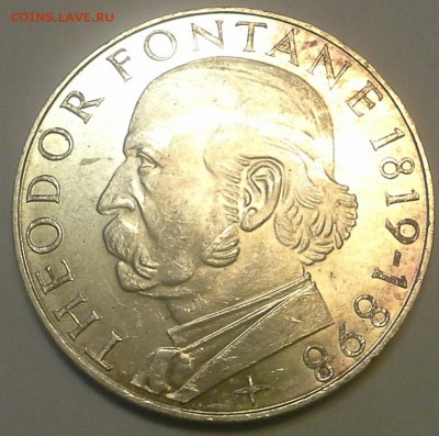 ФРГ 5 марок1969 теодор Фонтане до 29.01.16 - IMG_20160126_112540