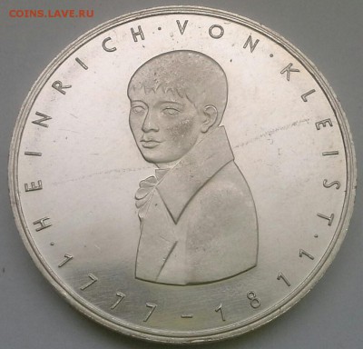 ФРГ 5 марок 1977 Клейст до 29.01.16 - IMG_20160126_112947