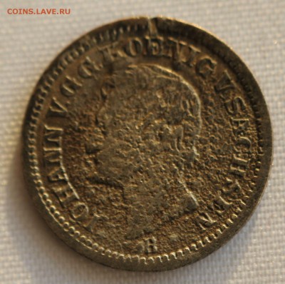 С 1 руб. САКСОНИЯ 1 NEU GROSCHEN 1870г. до 1.02 в 22-00 - IMG_9766.JPG