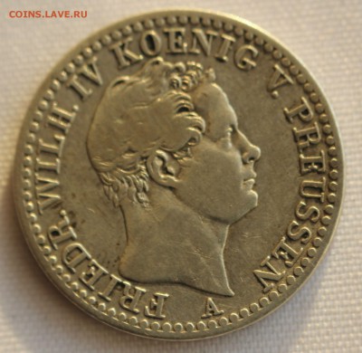 С 1 руб. ПРУССИЯ VIEINEN THALER  1842г.ФРИДР.ВИЛЬГ. до 1.02 - IMG_9762.JPG