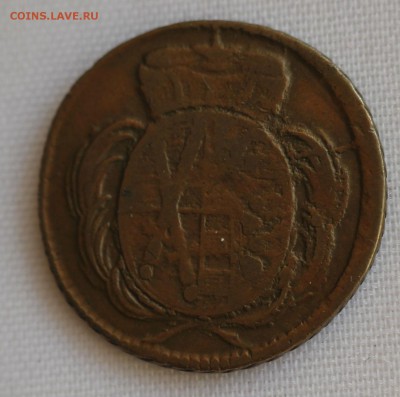 С 1 руб. САКСОНИЯ 1 пфенниг 1804г. до 1.02 в 22-00 - IMG_9754.JPG