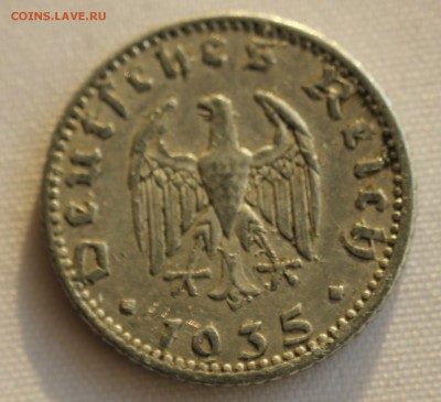 С 1 руб. ГЕРМАНИЯ 50 пфеннигов 1935г.до 1.02 в 22-00 - IMG_9751.JPG