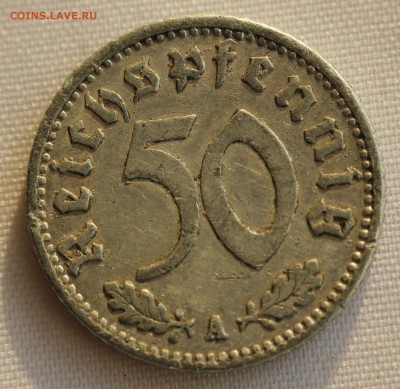 С 1 руб. ГЕРМАНИЯ 50 пфеннигов 1935г.до 1.02 в 22-00 - IMG_9750.JPG