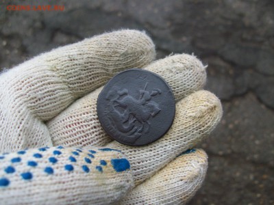 2 копейки 1757 года,  Елизавета (перечекан с 1коп.1756 г.) - 100_3306.JPG