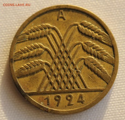 С 1 руб. ГЕРМАНИЯ 10 пфеннигов 1924г."А" до 1.02 в 22-00 - IMG_9719.JPG