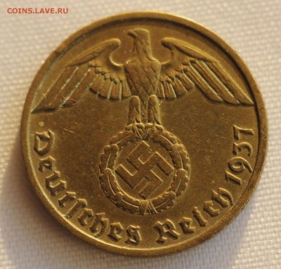 С 1 руб. 3-й РЕЙХ 10 пфеннигов 1937г."А" БРОНЗА до 1.02 - IMG_9715.JPG
