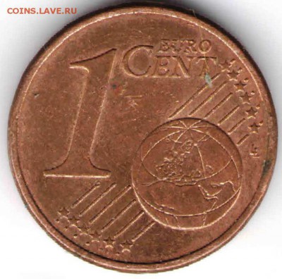 Франция 1 EURO Cent 2005 г. до 01.02.16 г. в 24.00 - монеты87