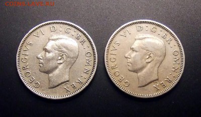 1 - Великобритания (набор - 1 шиллинг (Шотл. герб) (2 шт.) А
