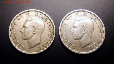 1 - Великобритания (набор - 0,5 кроны (Англ. герб) (2 шт.) А