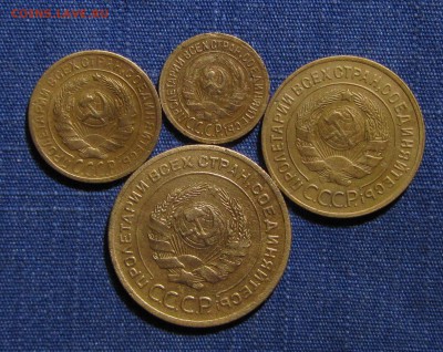 5, 3, 2, 1 копейки 1929 короткий - IMG_1428