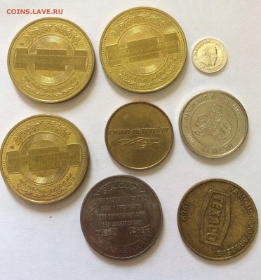 8 разных жетонов(описание в теме)! с 1 рубля!до 02.02 - image