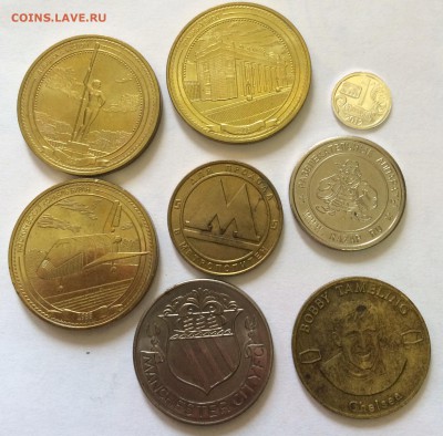 8 разных жетонов(описание в теме)! с 1 рубля!до 02.02 - image