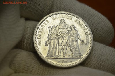5 франков 1872г. Франция - DSC_0002.JPG