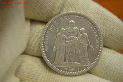 5 франков 1872г. Франция - DSC_0001.JPG