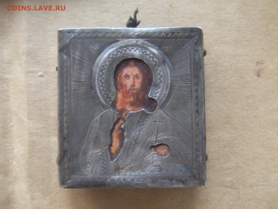 иконка И. ХРИСТОС в серебряном окладе.до 30янв. 21-00мск - икон-1.JPG