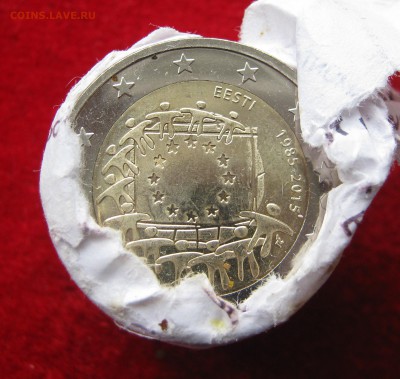 ЭСТОНИЯ ролл 2 евро 2015. 30 лет флагу ЕС. ПРЕДПРОДАЖНЫЙ.. - 008.JPG