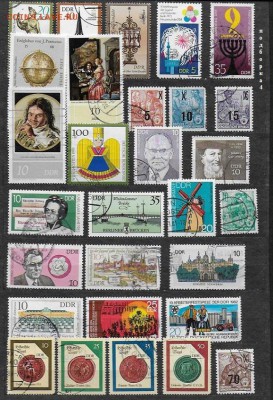 Марки Европы. ГДР. ФИКС - Марки Европы. ГДР. Подборка 4
