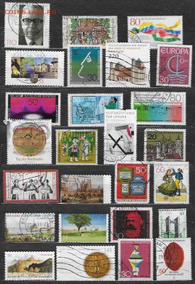 Марки Европы. Германия. ФИКС - Марки Европы. Германия. Подборка 3