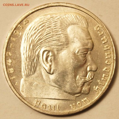 Германия. 2 Рейхсмарки 1939 А UNC до 03.02.2016 в 22:00 - 2Рейсмарки1939А_1.JPG