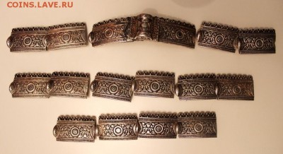 пояс серебро 84 проба клейма - чернение, золочение - IMG_5000_16_1